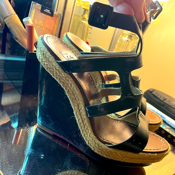 Christian Louboutin Shoes - Christian Louboutin Wedges -size 38